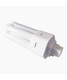 GX24D 11W LED-lampa - 360°, frostad