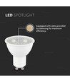 GU10 7,5W LED-spot - 6 års garanti