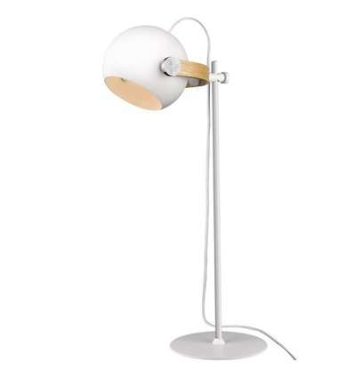 Outlet: Halo Design - D.C Bordslampa Ø18 E27, vit / ek