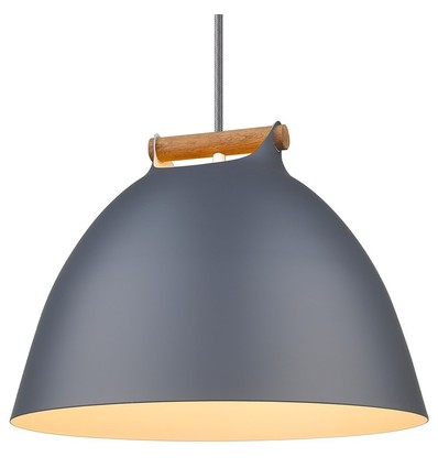 Outlet: Halo Design - ÅRHUS taklampa Ø40 E27, Grå/Trä