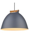 Outlet: Halo Design - ÅRHUS taklampa Ø40 E27, Grå/Trä