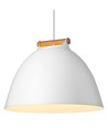 Outlet: Halo Design - ÅRHUS taklampa Ø40 E27, Vit / Trä