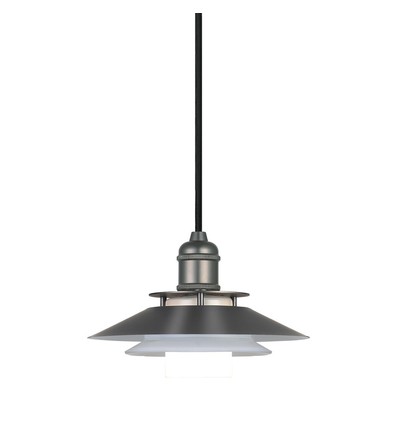 Halo Design - 1123 Small Pendel Ø18 G9, Gun-Black