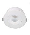 7W Ø10cm Lågprofil downlight dimbar RA93 - Hål: Ø8,3 cm, Mått: Ø10 cm, CCT