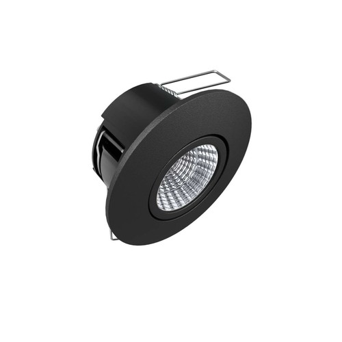 HILUX D6 utomhus LED-spot 6w, 2700K, RA99, dimbar, svart