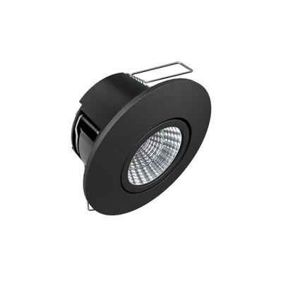 HILUX D6 utomhus LED-spot 6w, 2700K, RA99, dimbar, svart