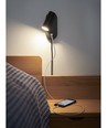 EGO LED Vägglampa med USB och Touch dimmer, 4,5W, Nielsen Light - vit