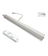 LED Troldtektskinne, 60cm 4000K, 1850 lumen, RA90, 0-10v Dæmpbar, planforsænket