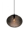 Halo Design - Handmade Pendel Ø38, rökt glas
