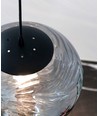 Halo Design - Handmade Pendel Ø38, rökt glas