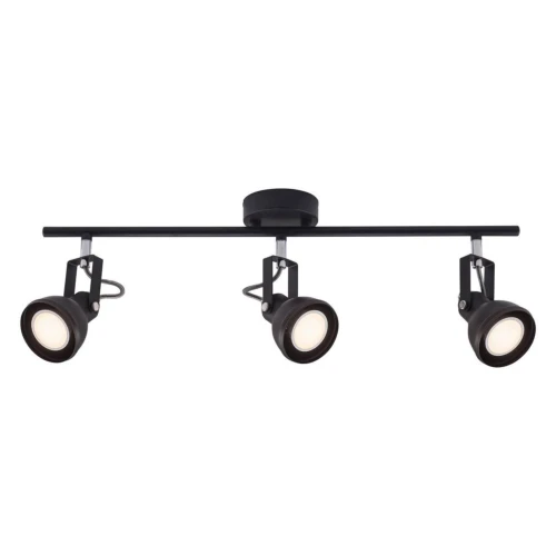 Outlet: Nordlux Aslak 3-spotlampa, svart, GU10
