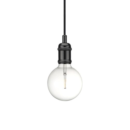 Outlet: Nordlux Avra pendelupphängning, svart/krom, E27