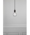 Outlet: Nordlux Avra pendelupphängning, svart/krom, E27