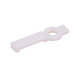 20 stk. vit monteringsklämmor till LED-strip - 10mm, passar till IP20 strips