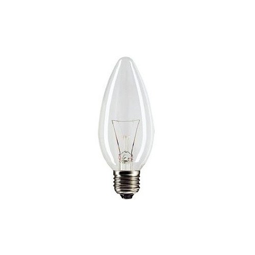 25W glödlampa E27 klar - 260lm, dimbar, B35