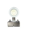 GU10 Vägglampa upp/ner m. sensor - IP44 utomhus, rostfri, utan ljuskälla