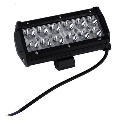 36W LED, 12V / 24V - Kallvit, arbetslampa, bil, lastbil, traktor, släpvagn, utryckningsfordon