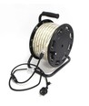 25m arbetsbelysning LED-strip på trumma - 230V, IP67, 180 LED/m, 10W/m