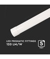 150cm 50W komplett LED-armatur - 3 års garanti, 120 lm/w