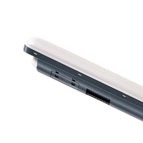 150cm 48W vattentät komplett LED-armatur, genomkopplad - 5760lm, 120lm/W, IP65