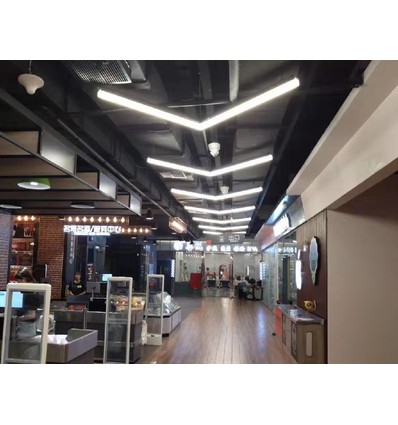 Outlet: 40W LEDlife Append LED-ljusskena - 120cm, 110 lm/W, Vit, taklampa, inkl. vajerupphängning