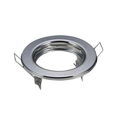 2-pack MR16/GU10 Downlight-kit - Utan ljuskälla, krom, Hål: Ø6,5 cm, Mått: Ø8 cm