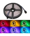 5m 4,8W/m RGB stänksäker LED-strip - 12V DC, IP65, 30 LED per meter
