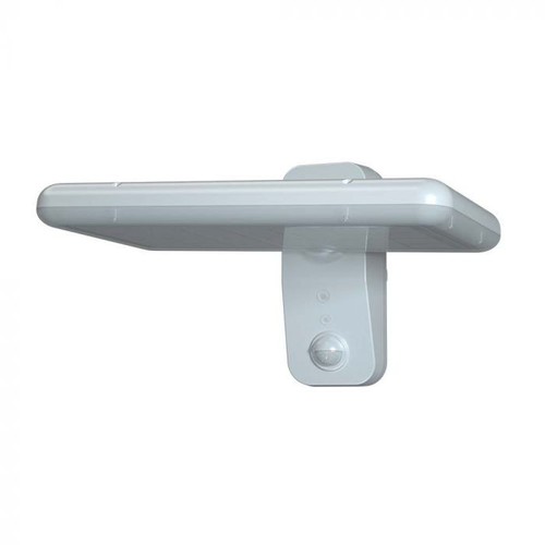 15W Solcellsvägglampa LED - IP65, vit, sensor