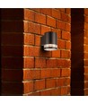 0,55W Solcellsvägglampa LED - IP54, svart