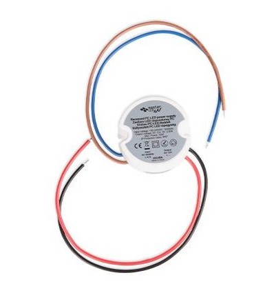 20W / 12V DC strömförsörjning - 1.66A, IP67, passar i PL/taklampor