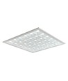 60x60 LED-panel Gitter, 36W - Höjd:35mm, 110lm/w, UGR16, RA90, Philips driver, flicker free, vit kant