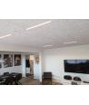 60 cm LED Troldtekt-skena - 19W, Akustilight, infälld, 24V