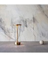 Laddningsbar LED-bordslampa med justerbar färg - Guld, touch-dimbar, IP20