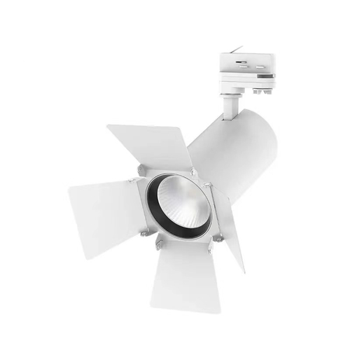 Klaffar för LEDLIFE skenaspotlight 30W - Vit, passar till 80mm diameter