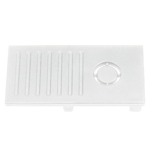 Spectrum SHIFT ändstycken för skenor  - 2 st, vit