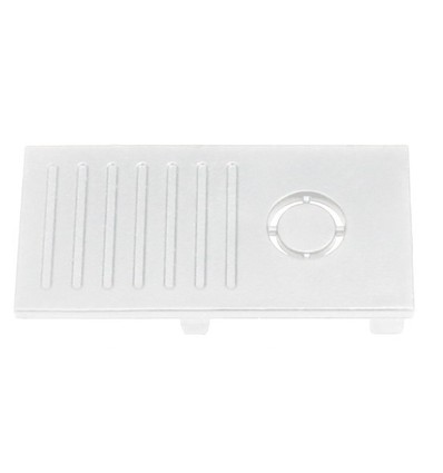 Spectrum SHIFT ändstycken för skenor  - 2 st, vit