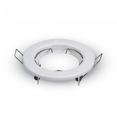 MR16 eller GU10 Downlight-kit - Utan ljuskälla, blank vit, Hål: Ø6,5 cm, Mått: Ø8 cm