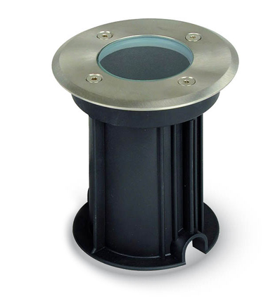 V-Tac utomhus spotlight - Rund, rostfritt stål, GU10 sockel