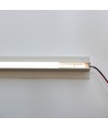 Troldtekt-skena 120 cm för LED-strips - Infälld, kan förlängas
