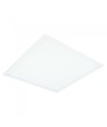 40W Smart Home LED-panel - 25mm, 60x60, Tuya/Smart Life, fungerar med Google Home/Alexa, vit kant