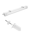 120cm 40W LED-armatur, genomkopplad - IP65, Easy connect, ▽D-märkt