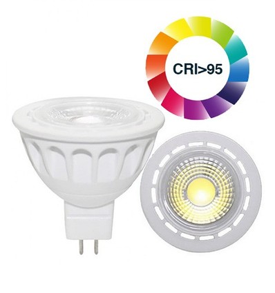 GU5.3 3W dimbar LUX3 LED-spotlampa - 12V, MR16, RA 97