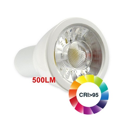 GU5.3 4,5W dimbar LUX5 LED spotlampa - 12V, MR16, RA 95