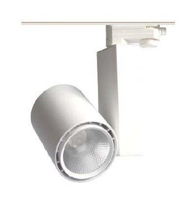 30W 1-fas skenspotlight - 60 grader, 3000K, Citizen LED-chip, 1F2W