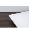 40W Smart Home LED-panel - 25mm, 60x60, Tuya/Smart Life, fungerar med Google Home/Alexa, vit kant