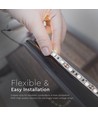 5m 10,8W/m LED-strip - 12V DC, IP20, 60 LED per meter
