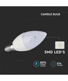 E14 4W LED-lampa - 200° spridning