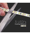 5m 8W/m LED-strip - 12V DC, 120 LED per meter, 8mm bred