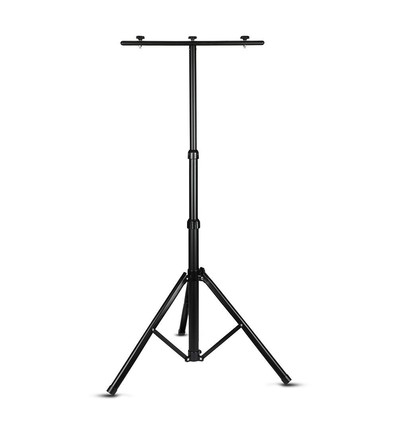 V-Tac stativ för strålkastare - Tripod, svart, hopfällbar