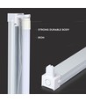 150cm T8 LED-armatur - För 1x 150cm LED-lysör, IP20 inomhus
